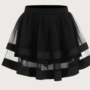 Black skirt